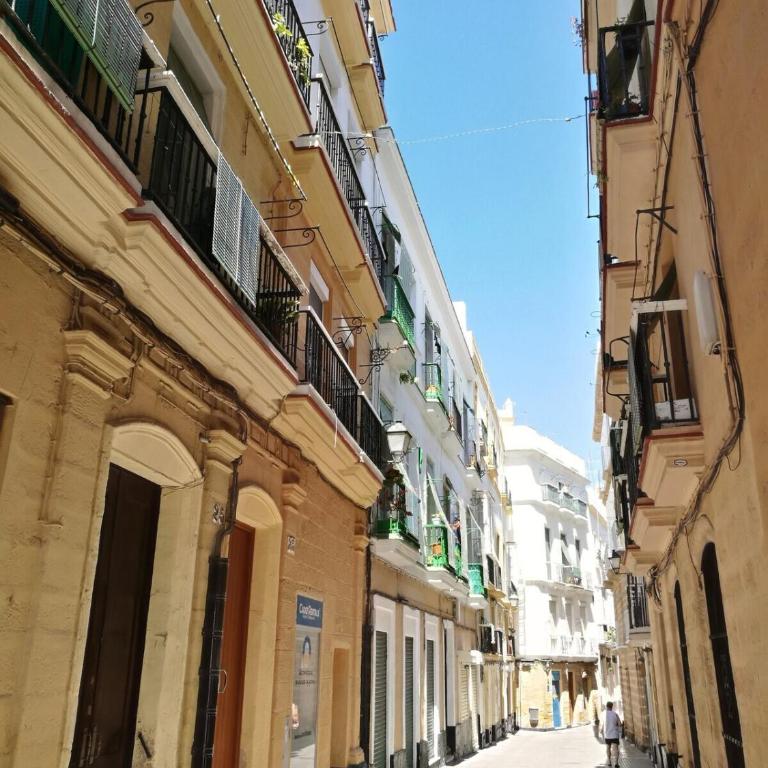 Sopranis del MAR Apartamento Centro Cádiz, junto playa y estación de tren y bus y parkings - Apartamento de 1 dormitorio - 15
