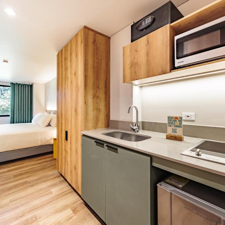 The Somos Central Hotel Poblado - Apartamento Estudio con cocina - 8