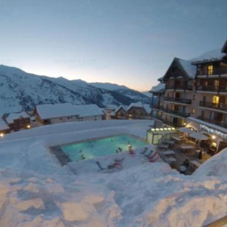 f2 28 m2 n°405 5 personnes ski au pied/piscine - Appartement 1 Chambre - 4