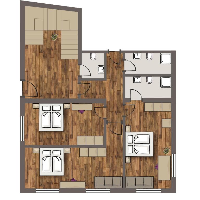 Knappensteig Appartements - Ferienhaus - 4