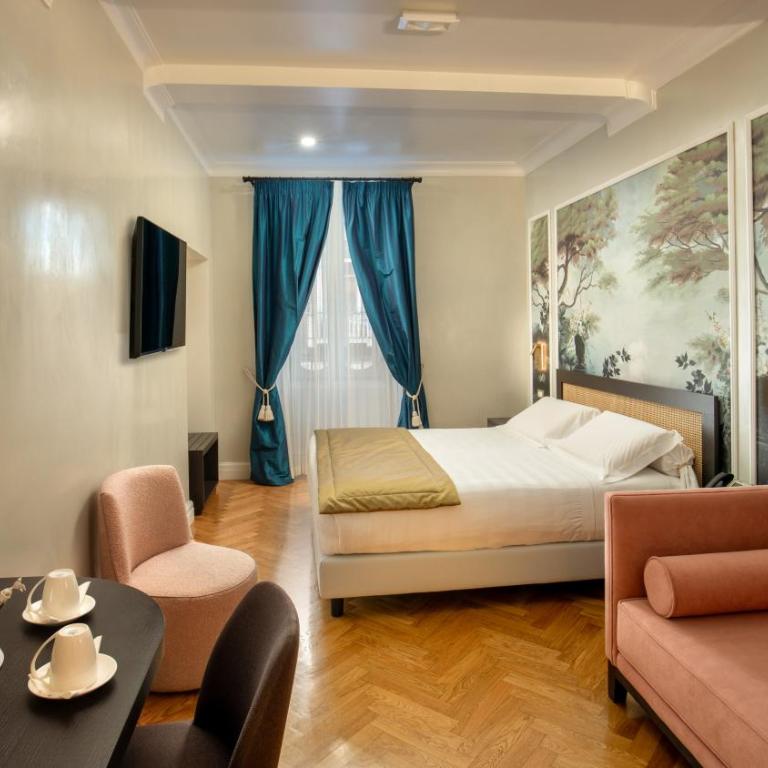 Hotel Mozart - Camera Matrimoniale/Doppia con Letti Singoli - Dependance - Via del Corso 75 - 12