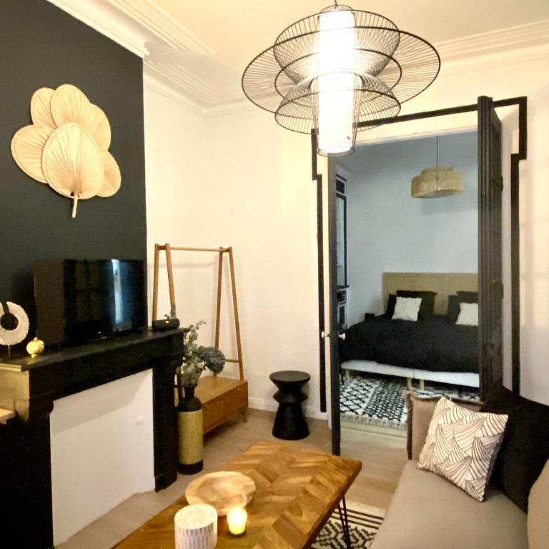 L'Art appart' - Lit King Size - Home cinéma - Appartement 1 Chambre - 11