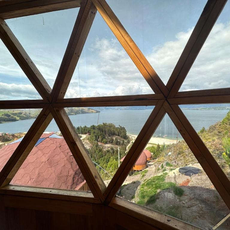 Lago de Tota Playa Blanca-Glamping Kairos - Deluxe Double or Twin Room with Lake View - 10