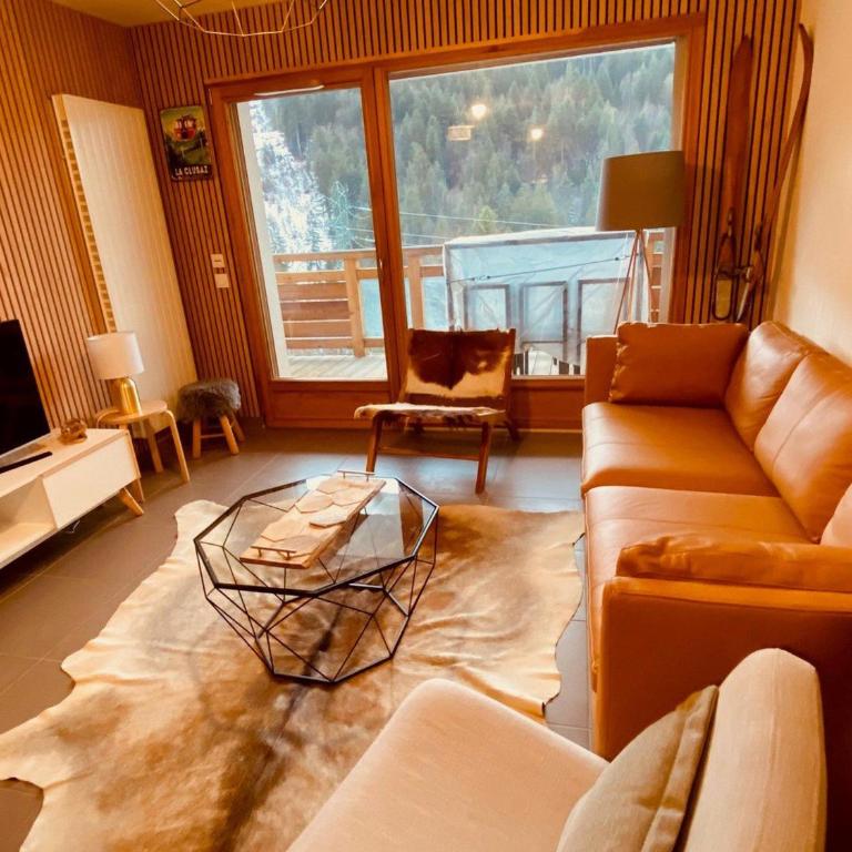 Appt 5 pers, garage, balcon, WiFi, skis - FR-1-459-151 - Appartement 1 Chambre - 5