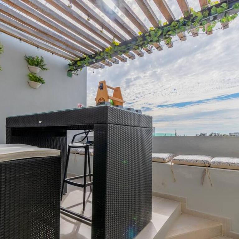 Penthouse Con Terraza en Zona Dorada - Two-Bedroom Apartment - 6