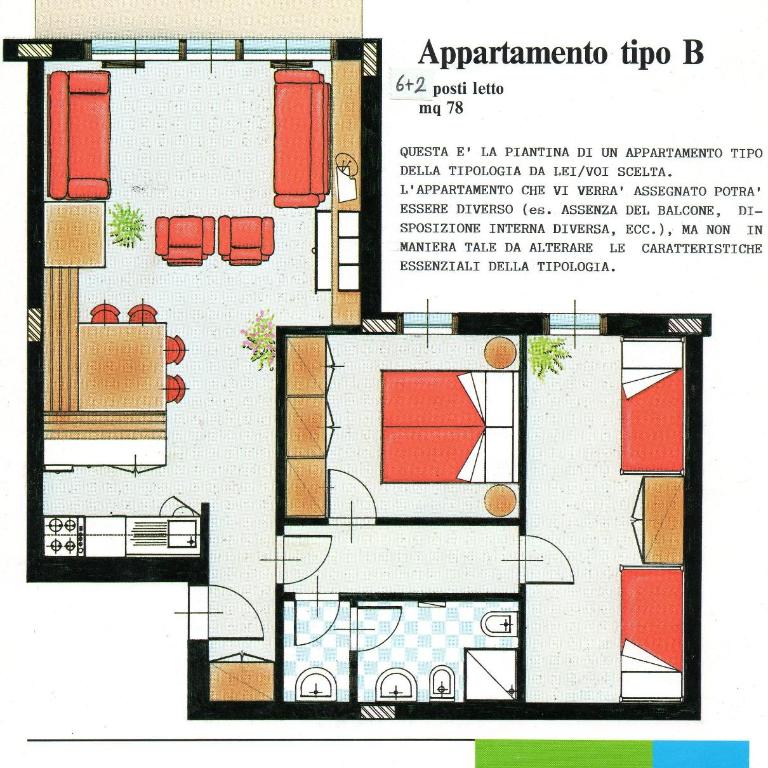 Multiproprietà Rio Falzè - Appartamento con 2 Camere da Letto - 1