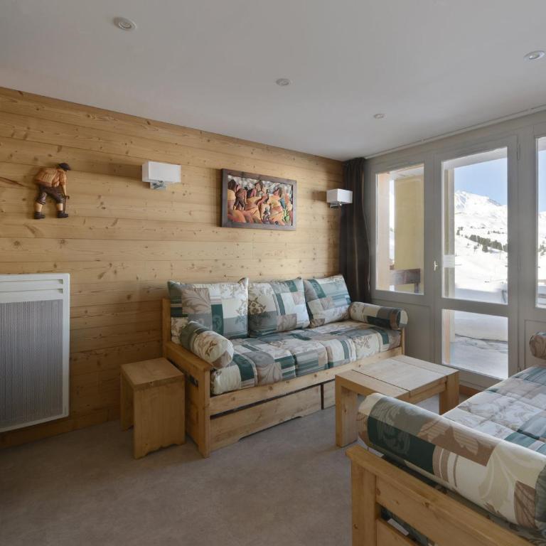 Bel appartement rénové avec accès direct aux pistes à Belle Plagne - One-Bedroom Apartment - 7