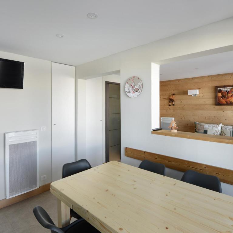Bel appartement rénové avec accès direct aux pistes à Belle Plagne - One-Bedroom Apartment - 9