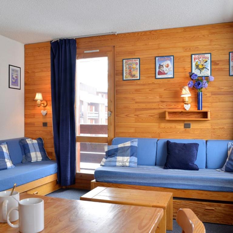 Appartement tout confort Accès direct aux pistes Vue pistes Balcon - One-Bedroom Apartment - 1