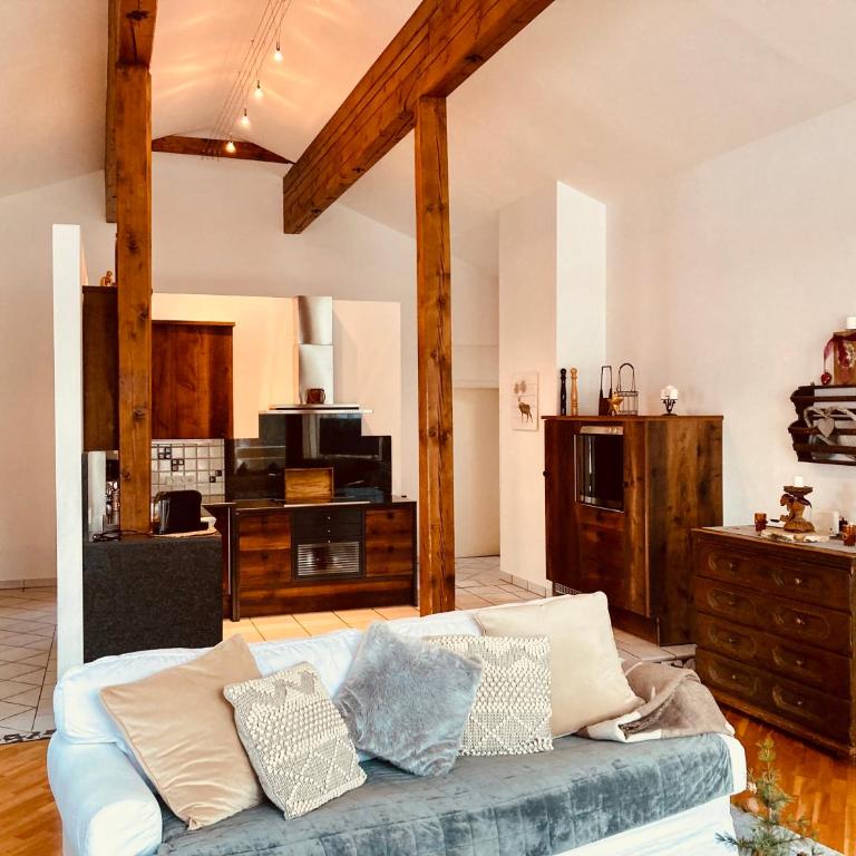 Landhaus Frank - Apartment mit 3 Schlafzimmern, Balkon und Terrasse - 11