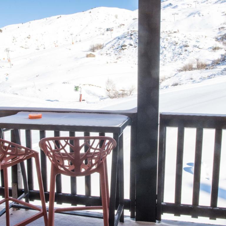 f2 28 m2 n°405 5 personnes ski au pied/piscine - Appartement 1 Chambre - 27