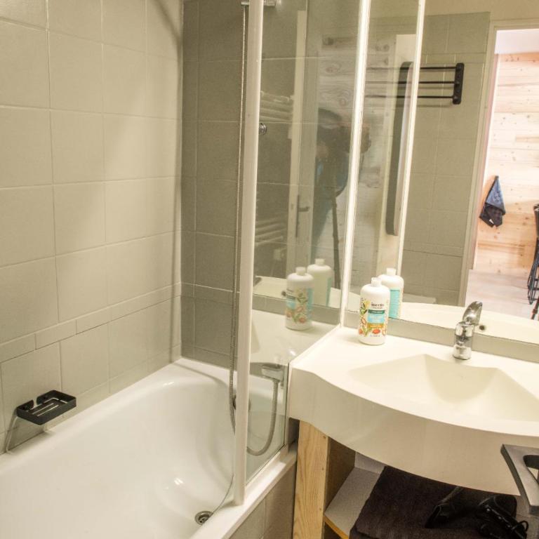 f2 28 m2 n°405 5 personnes ski au pied/piscine - Appartement 1 Chambre - 30