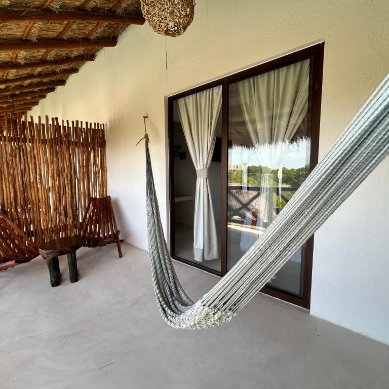 Mis Sueños Holbox - Habitación con cama grande y balcón - 5