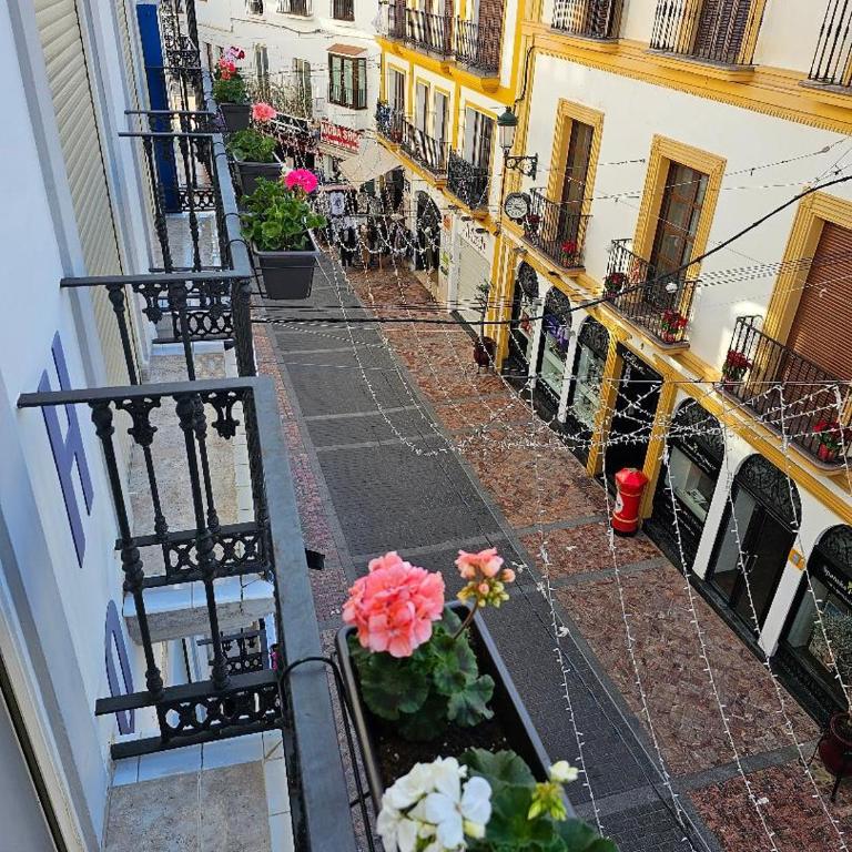 Hostal Boutique Luna de Nerja OLIVE OIL FREE DEGUSTATION & SALE - Habitación Doble con baño - 2 camas - 5