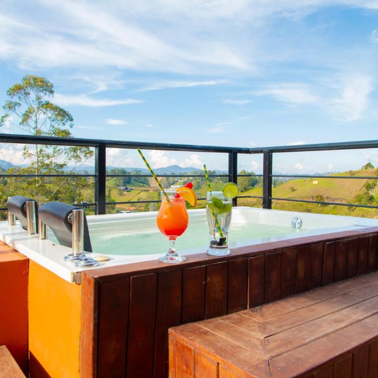 Glamping en Guatape Wifi Jacuzzi - Chalet de 1 dormitorio - 29