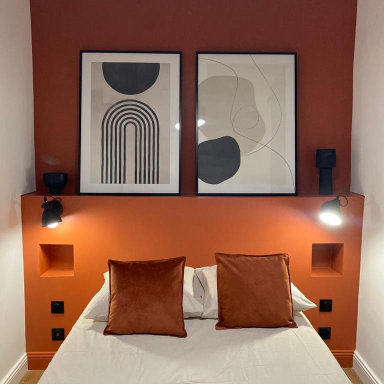La Halte des Arènes de Nîmes Appartement de charme Terracotta - Apartamento de 2 dormitorios - 8