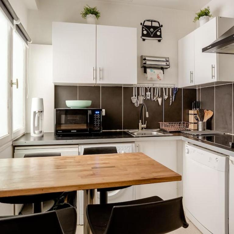 Appartement cosy proche Beaubourg - Appartement 1 Chambre - 7