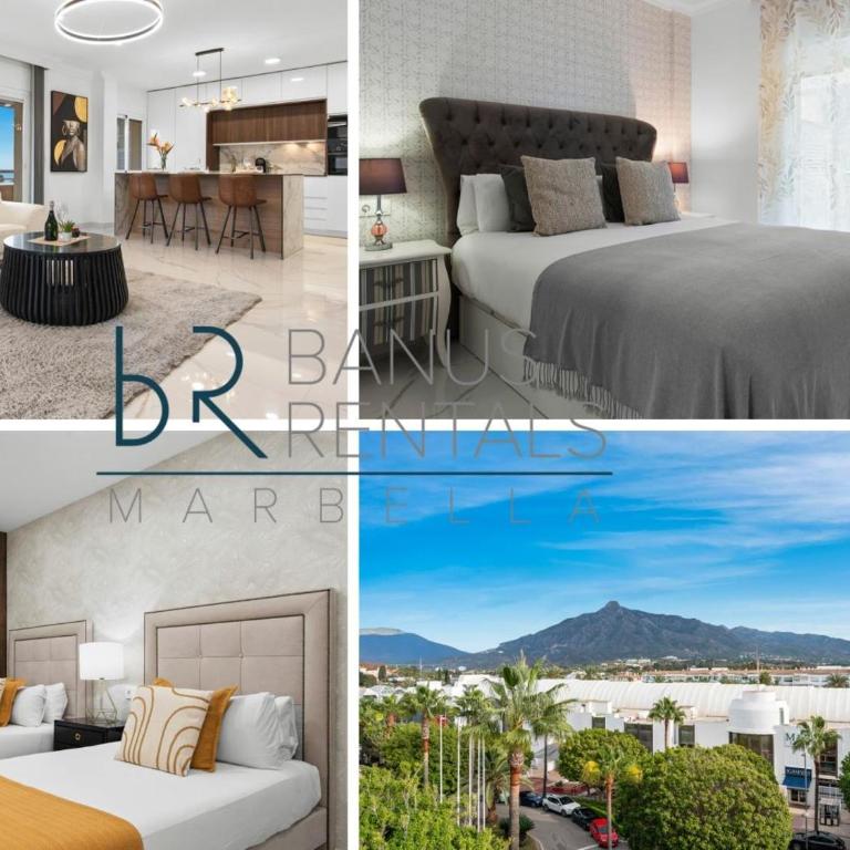 Vistas al mar en el centro de Puerto Banús 3 4H - Apartamento con vistas al mar - 1