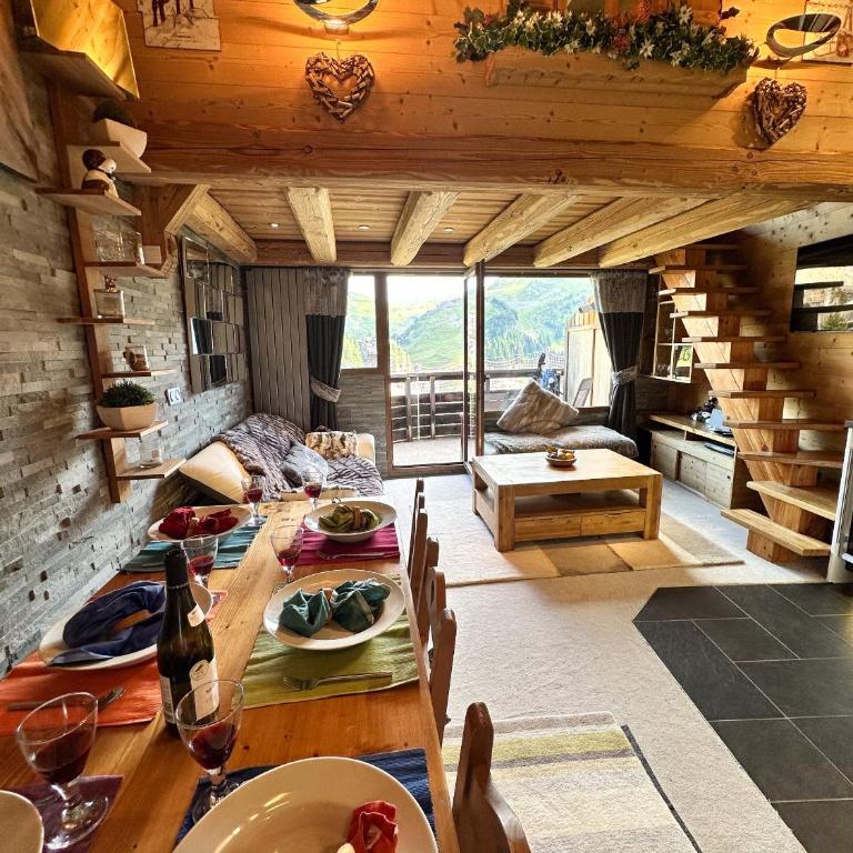 Chalet Flocon - luxury ski chalet by Avoriaz Chale - Chalet mit 3 Schlafzimmern - 1