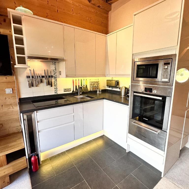 Chalet Flocon - luxury ski chalet by Avoriaz Chale - Chalet mit 3 Schlafzimmern - 5