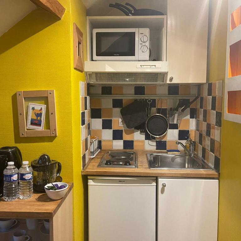 Montmartre Sacré Cœur - Appartement Martyrs - Studio avec mezzanine - 12