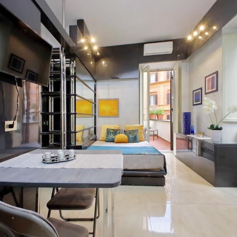 Charming loft with terrace at the Quirinale - Appartamento con 1 Camera da Letto - 12
