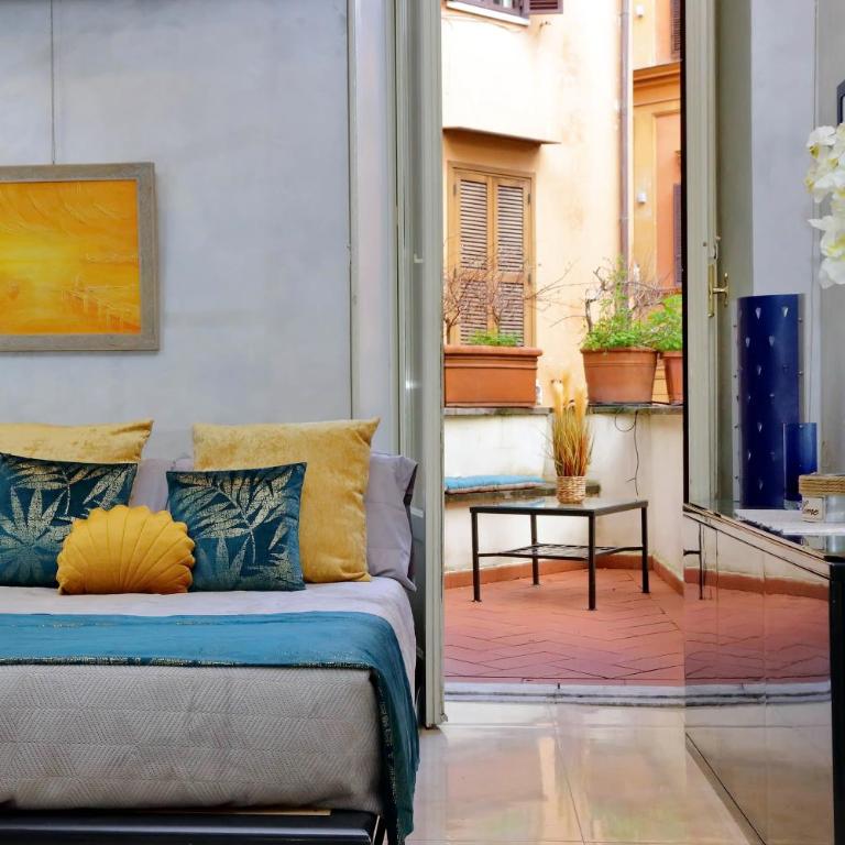 Charming loft with terrace at the Quirinale - Appartamento con 1 Camera da Letto - 7