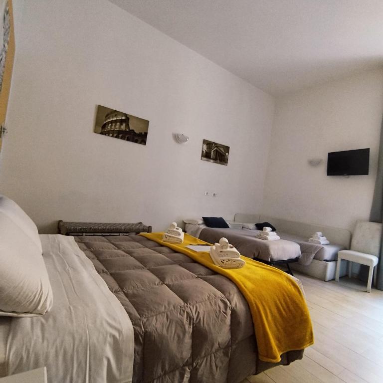 AD Cavour Luxury Rooms - by AD Roma - Comfort Dreibettzimmer mit Dusche - 22
