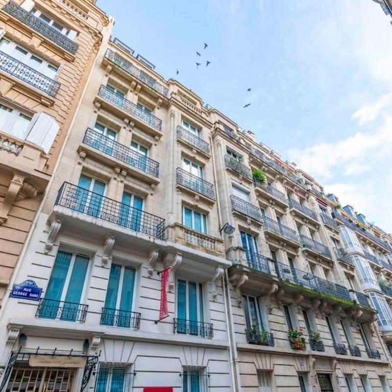 Le Dujardin - Passy Tour Eiffel à pied - 4 personnes- Climatisation - Vue sur Cour - Appartement 1 Chambre - 28