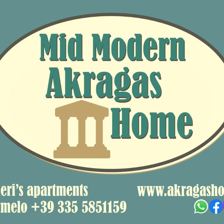 Mid Modern Akragas Home in Center with Sea View - Appartamento con Vista Mare - 36