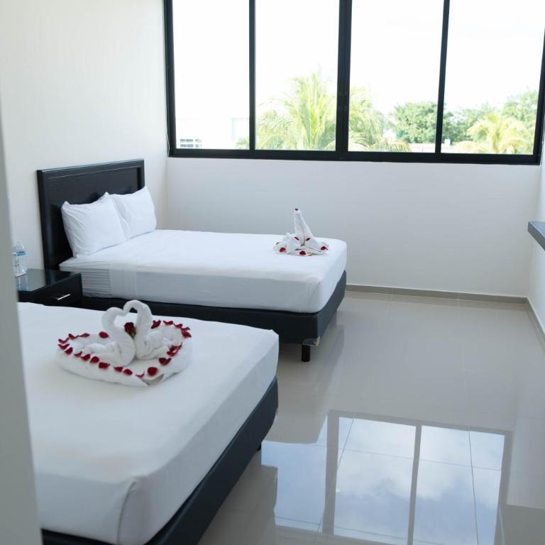 Hotel & Suites Yuca Ville Siglo XXI - Habitación Doble Superior - 2 camas - 1