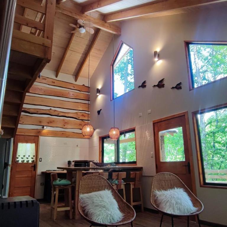 Cabaña Bosque Río - Three-Bedroom House - 10