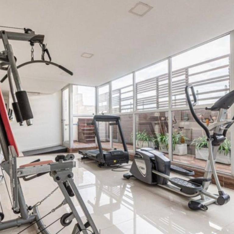 Depto con cochera, pileta y gimnasio - Apartamento de 1 dormitorio - 18
