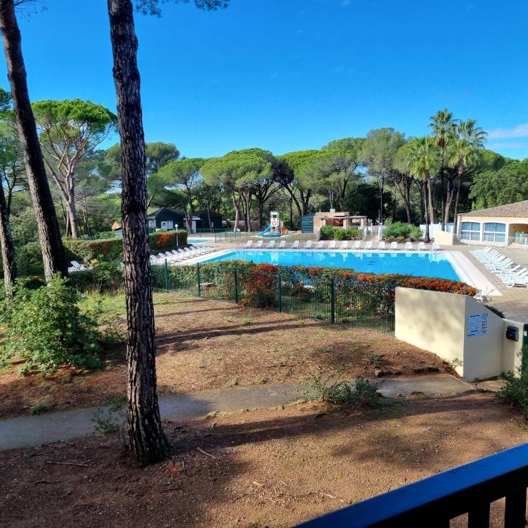 Studio 4P vue piscine St Raphaël Valescure - Au cœur des Golfs - Studio mit Poolblick - 14