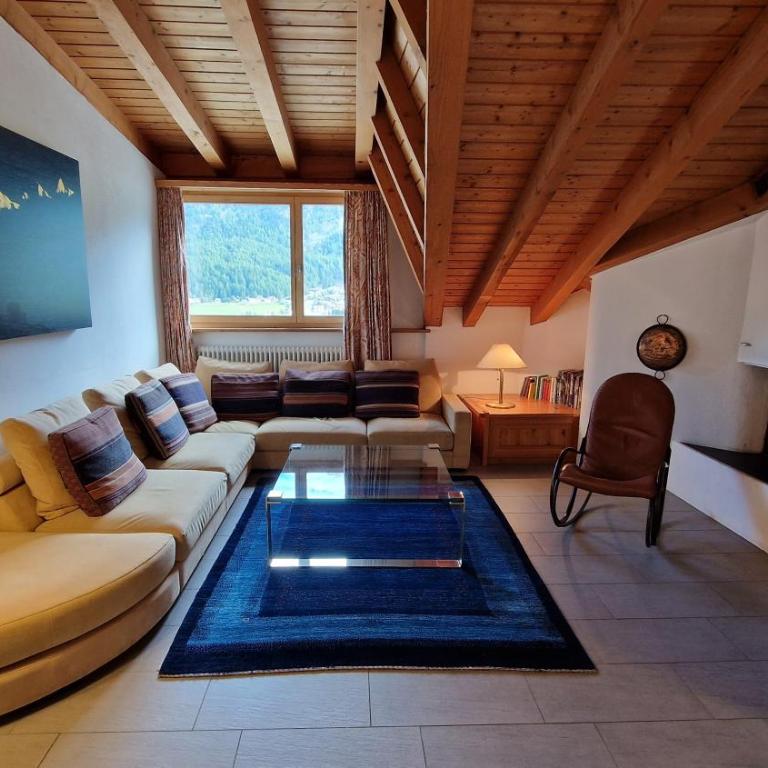 Chesa Bellaval, Haus Rizza 3 1 2 Zimmerwohnung - Apartment mit Seeblick - 1