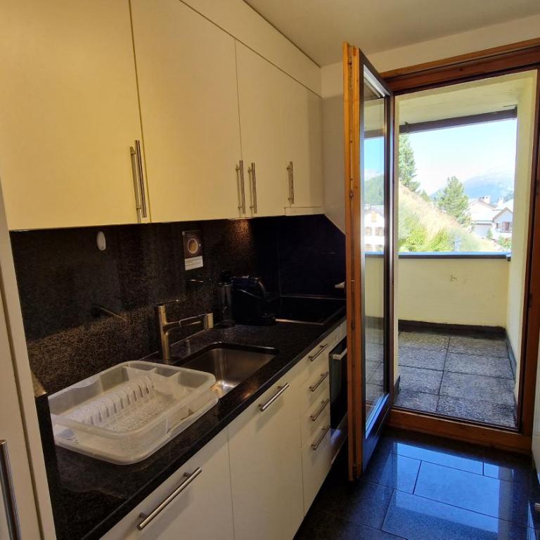 Chesa Bellaval, Haus la Vuolp 3 1 2-Zimmerwohnung - Apartment mit Blick auf die Berge - 8