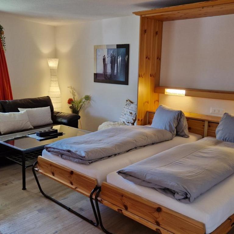 Chesa Bellaval, Haus la Vuolp 2 1 2-Zimmerwohnung - Apartment mit Blick auf die Berge - 5