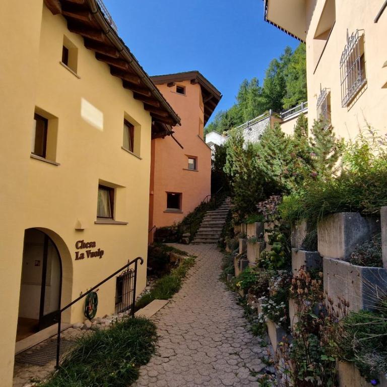 Chesa Bellaval, Haus la Vuolp 2 1 2-Zimmerwohnung - Apartment mit Blick auf die Berge - 20