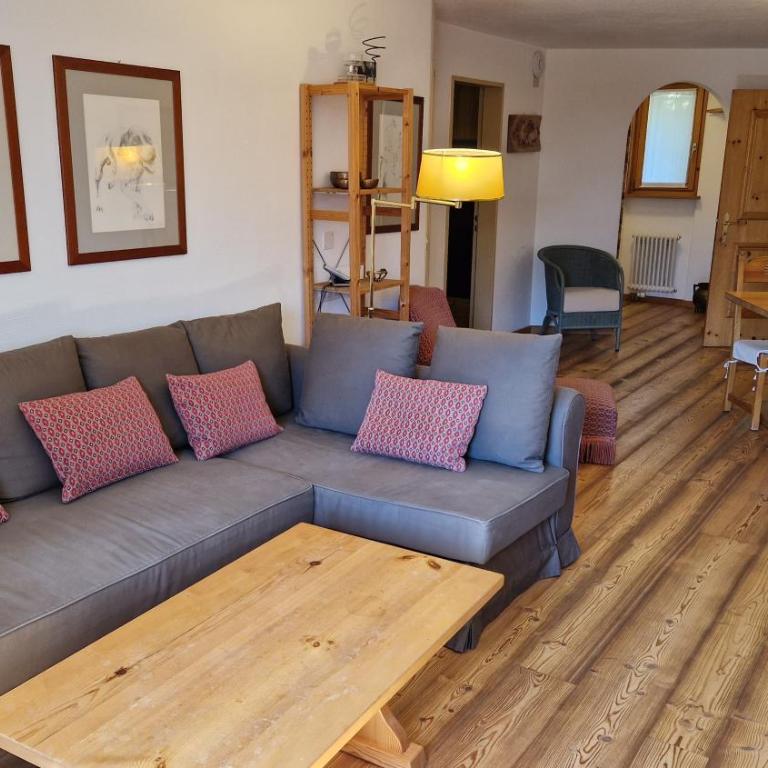 Chesa Bellaval, Haus Rizza Zwei Zimmerwohnung - Apartment mit Blick auf die Berge - 2