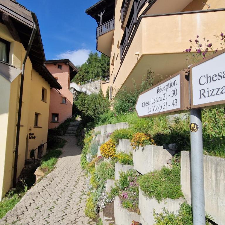 Chesa Bellaval, Haus Leivra 2 1 2-Zimmerwohnung - Apartment mit Blick auf die Berge - 39