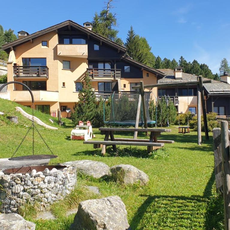 Chesa Bellaval, Haus Leivra 2 1 2-Zimmerwohnung - Apartment mit Blick auf die Berge - 38