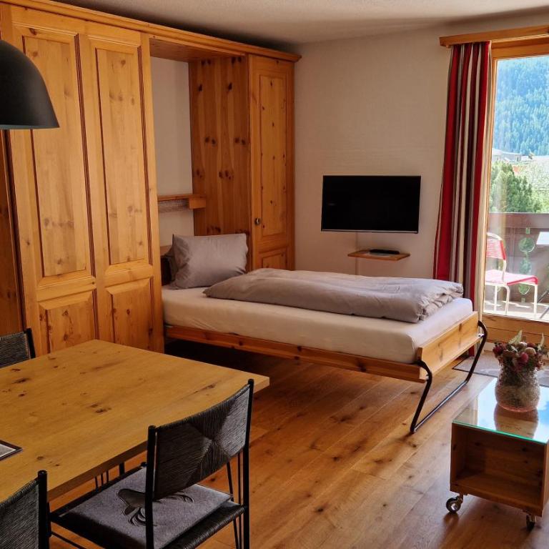 Chesa Bellaval, Haus Leivra 2 1 2-Zimmerwohnung - Apartment mit Blick auf die Berge - 3