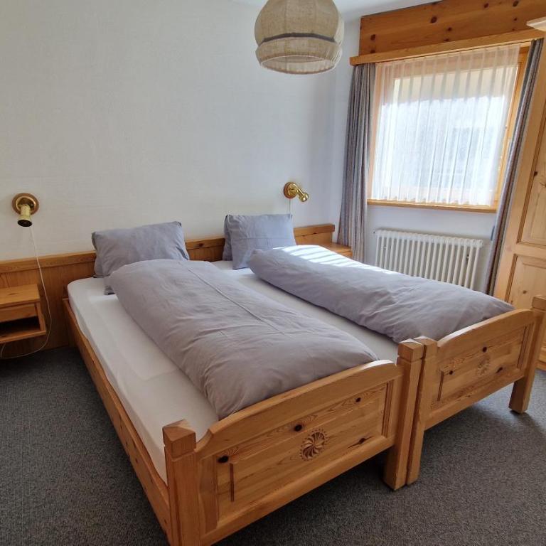 Chesa Bellaval, Haus la Vuolp 2 1 2 Zimmerwohnung - Apartment mit Blick auf die Berge - 7