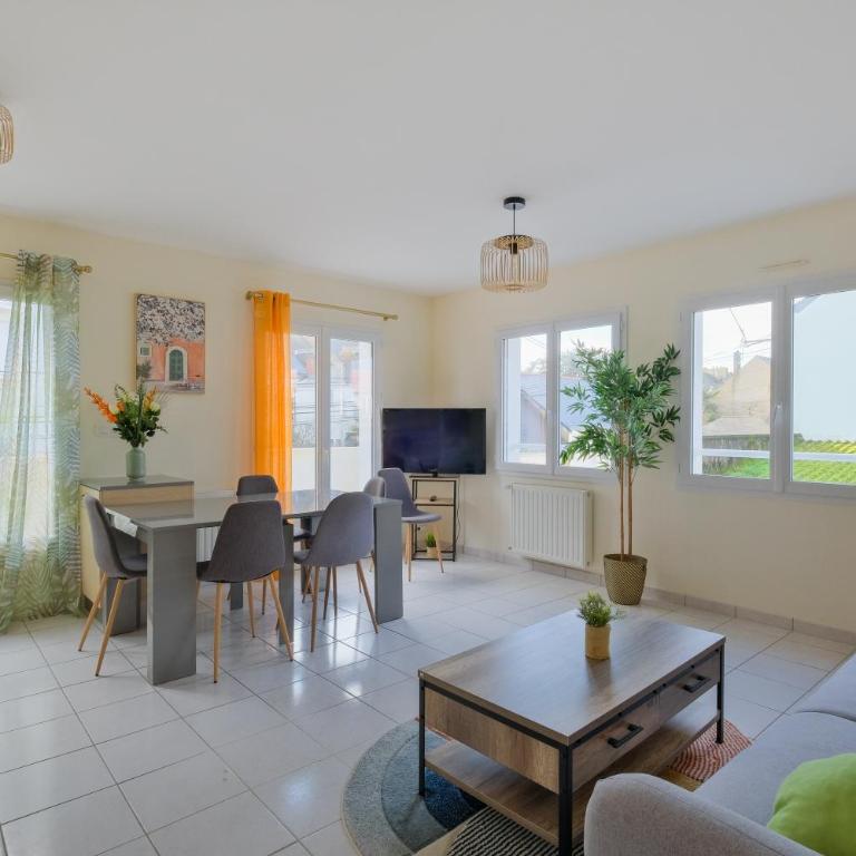 La Balnéaire - à 50m de la plage - Maison 3 Chambres - 3