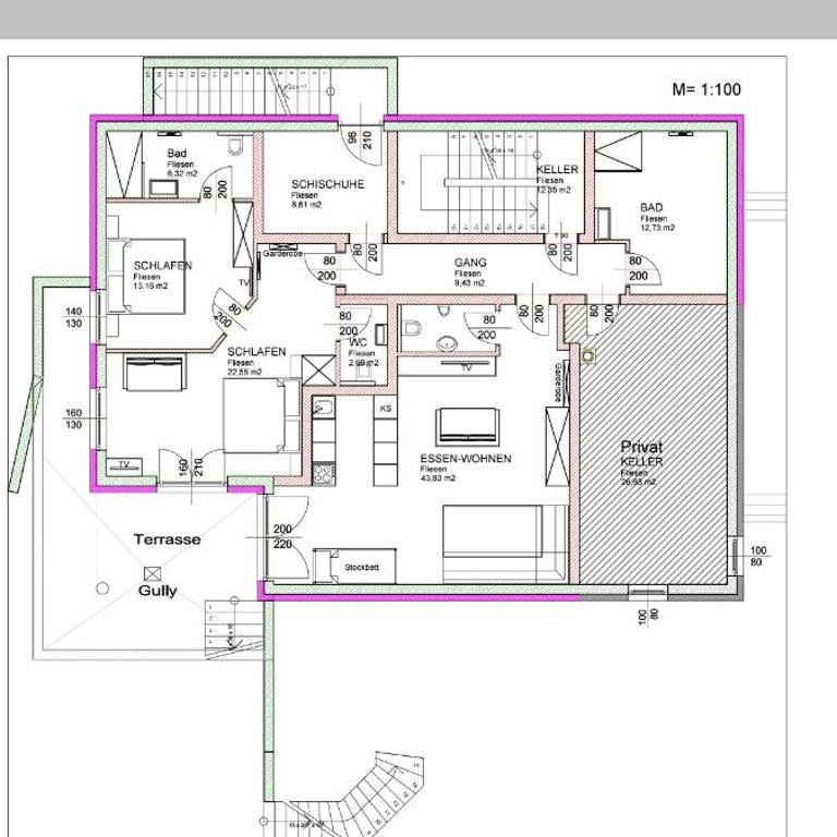 Appartementhaus Gretzel - Apartment mit Terrasse - 26