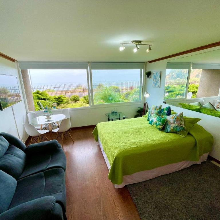 Hermoso Depto, 1Linea Roca Mar Sector Costa Brava - Apartamento de 1 dormitorio - 81
