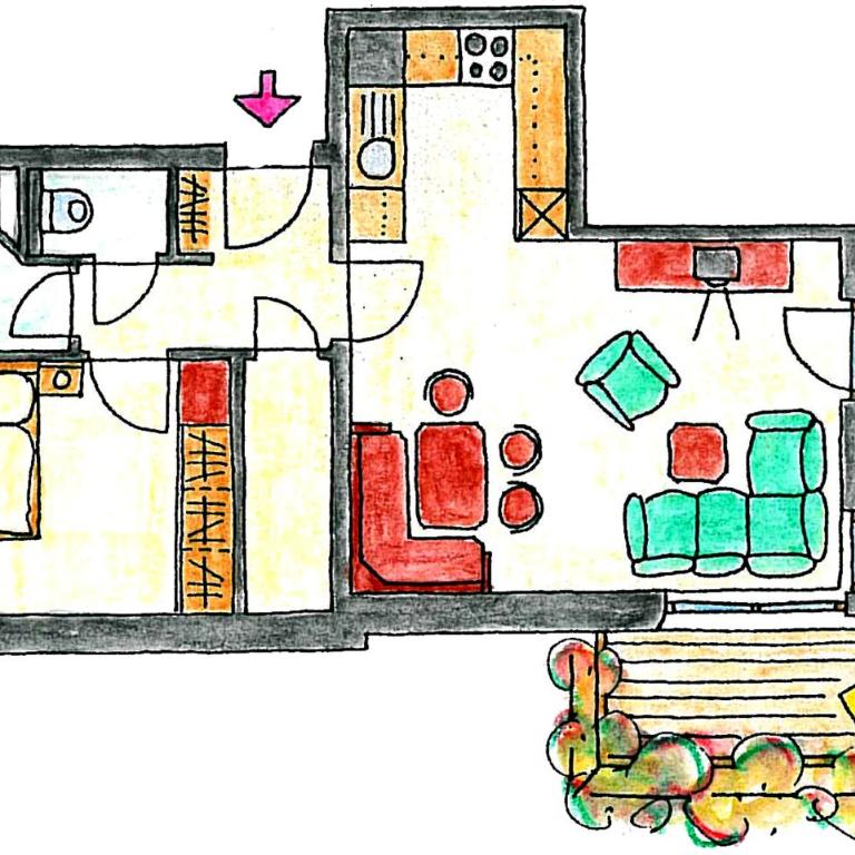 Chalet Zauberflöte - Appartement 1 Chambre - 1