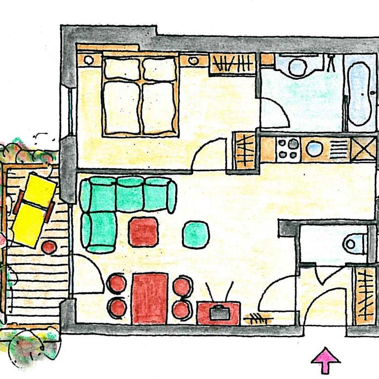 Chalet Zauberflöte - Appartement - 1