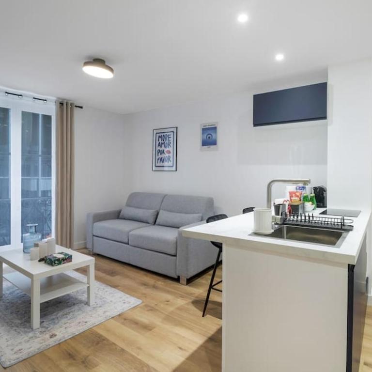 11.Appart 4pers#1 Bedroom#Pigalle#Opéra#Paris 9 - Apartamento de 1 dormitorio - 2