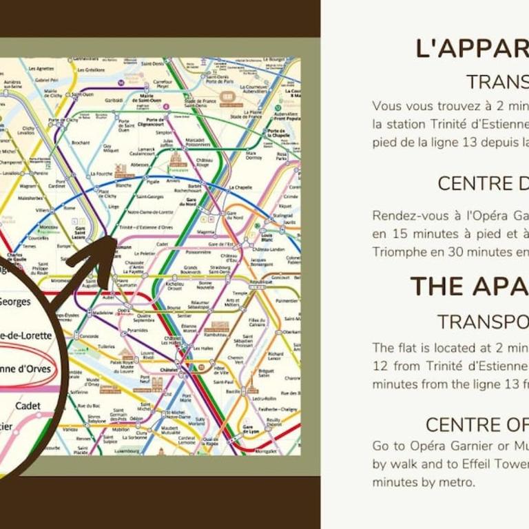 11.Appart 4pers#1 Bedroom#Pigalle#Opéra#Paris 9 - Apartamento de 1 dormitorio - 22